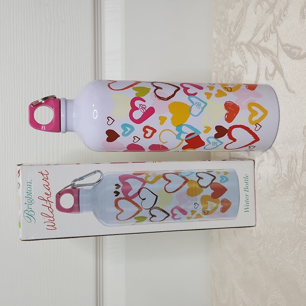 Brighton Wildheart stainless steel water bottle